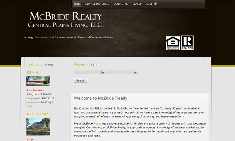 McBride Realty - Minden, NE 2011